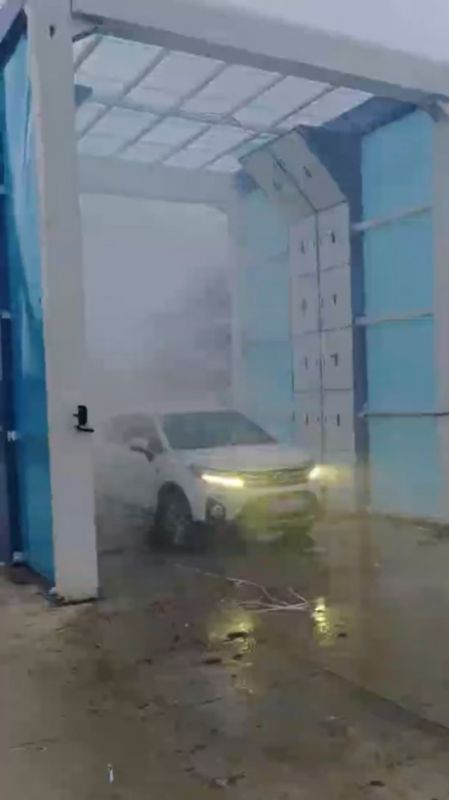 湖北汉宜高速8标洗车机