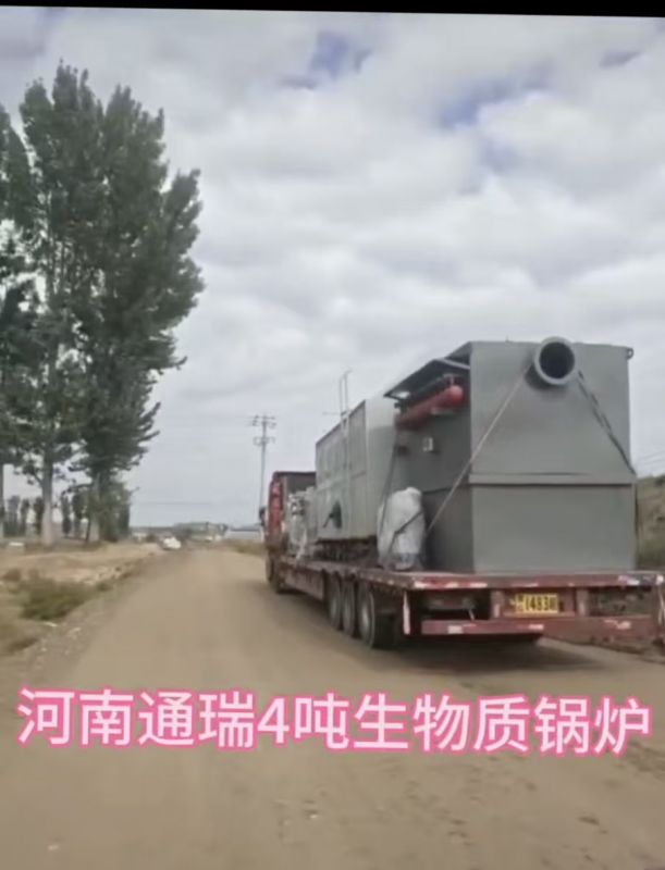 甘肃瓜州4吨生物质锅炉运输安装